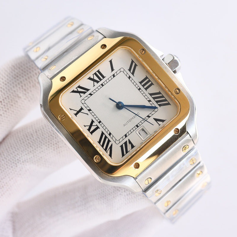 Automatic Mechanical Watch Square Dial