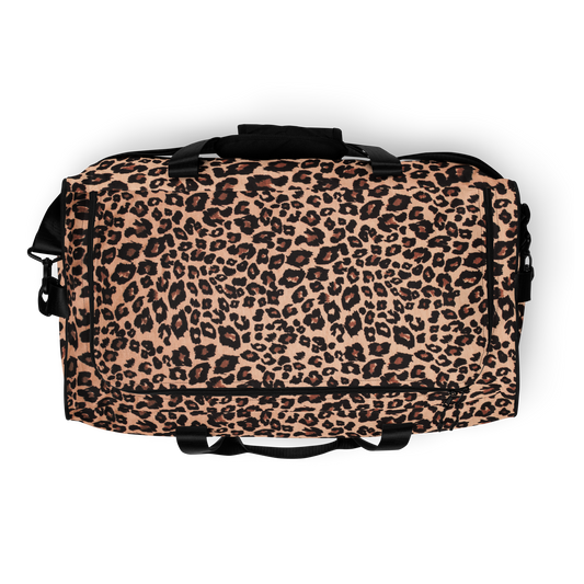 Leopard Print Duffle bag