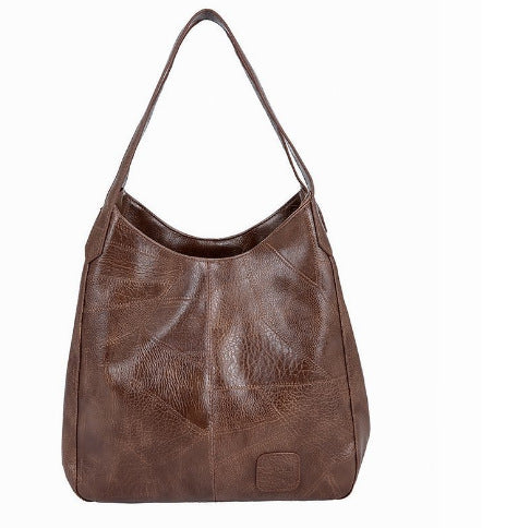 Retro Soft Leather Women's Shoulder Bag