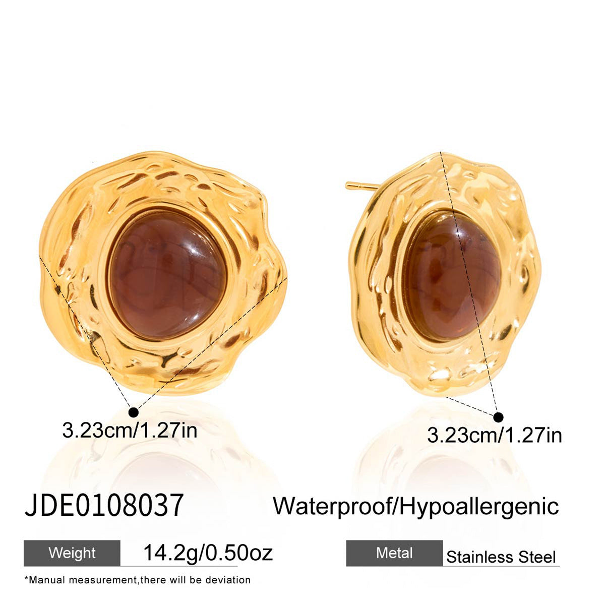 resin earrings