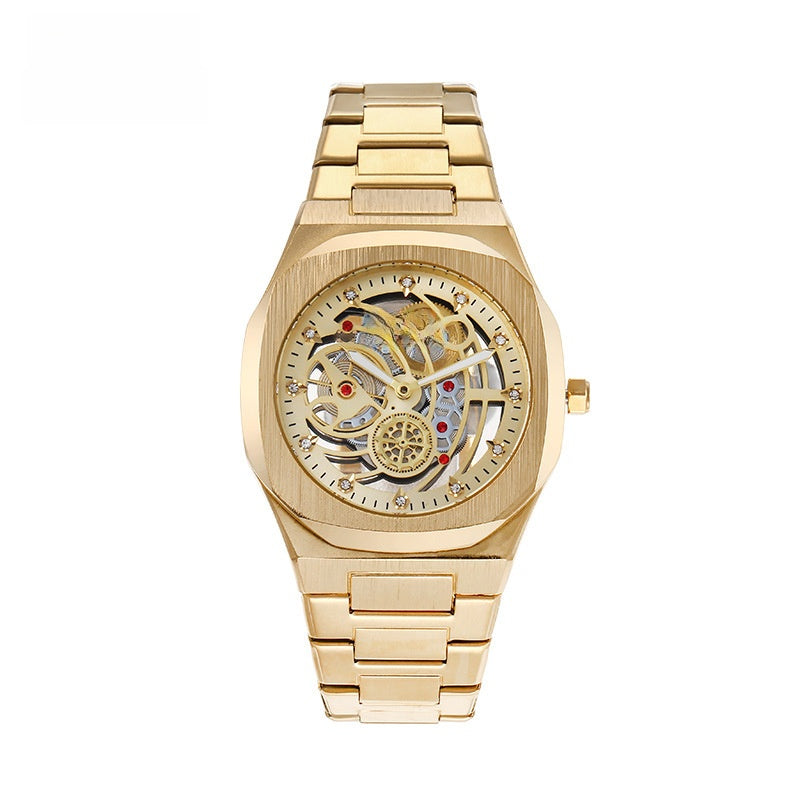 Men's Brushed Wrist Watch