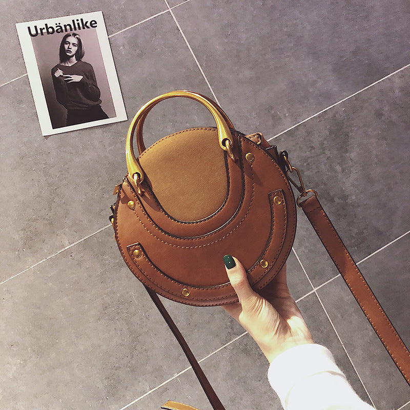 Women's Small Round Crossbody Bag