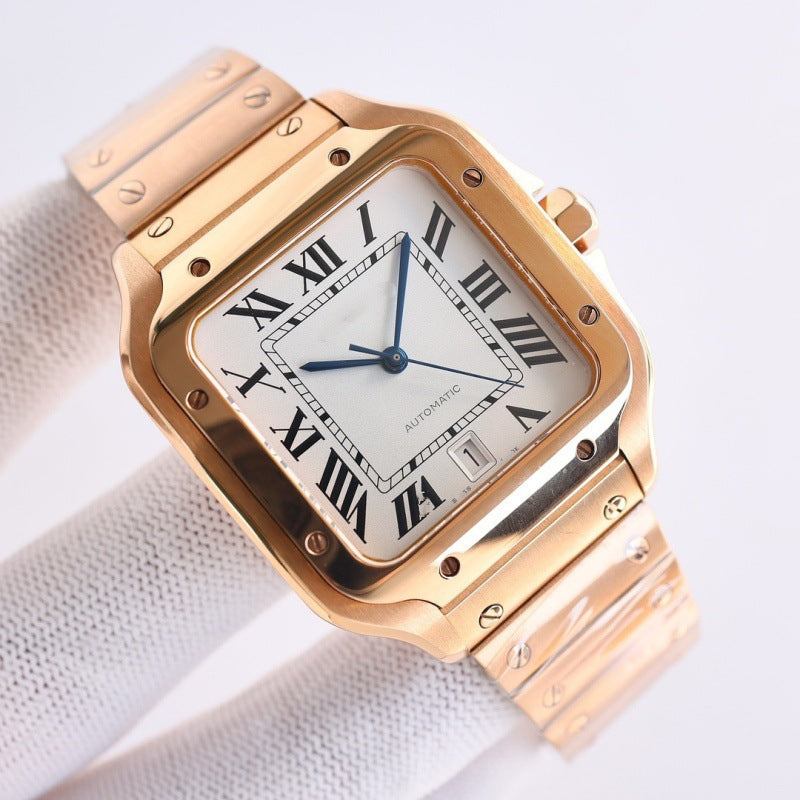 Automatic Mechanical Watch Square Dial