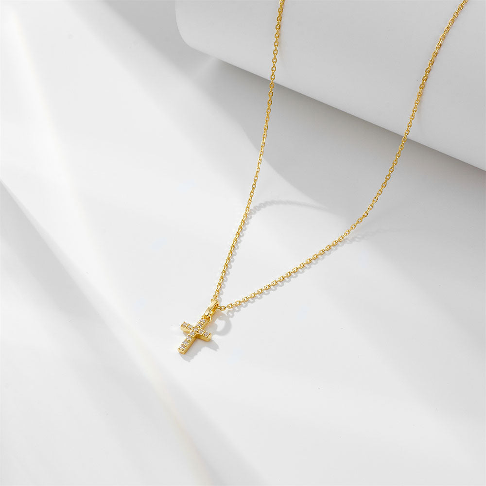 Diamond Cross Necklace