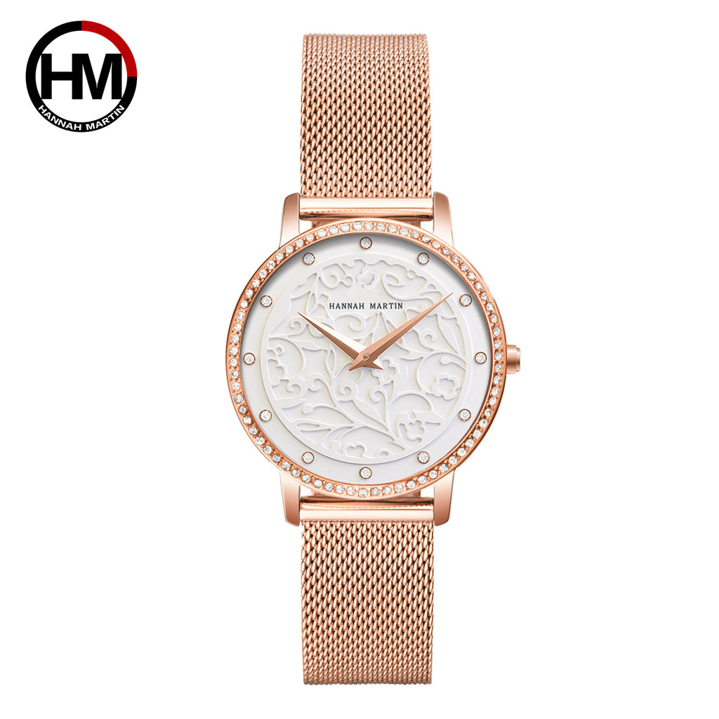 First Layer Cowhide Leather Strap Watch