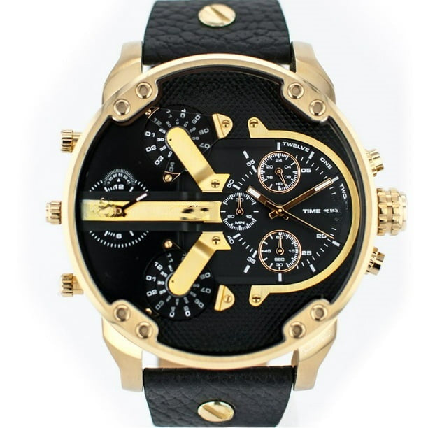 Men's Stainless Steel Quartz Watch with Japanese Movement