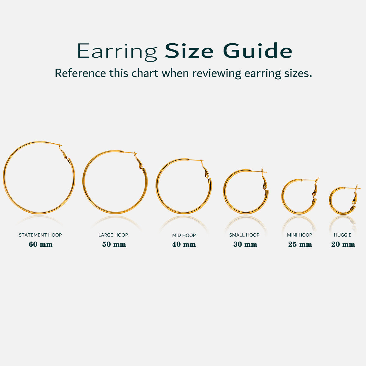 Stainless Steel Hoop Earrings