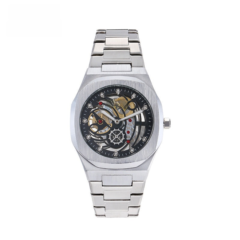 Men's Brushed Wrist Watch