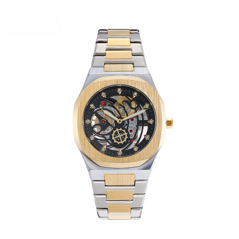 Men's Brushed Wrist Watch