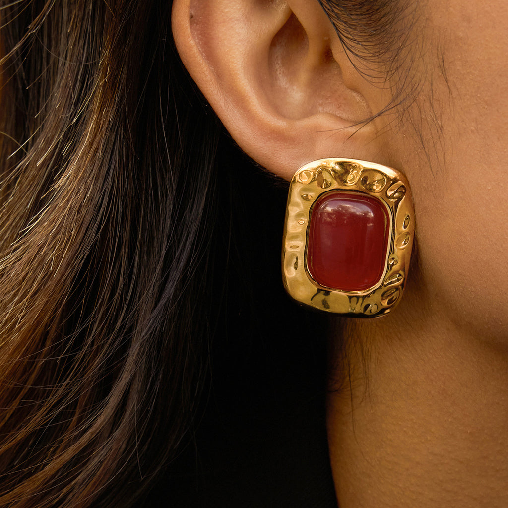 resin earrings
