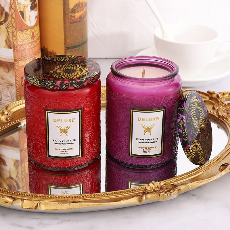 Scented candle gift item set