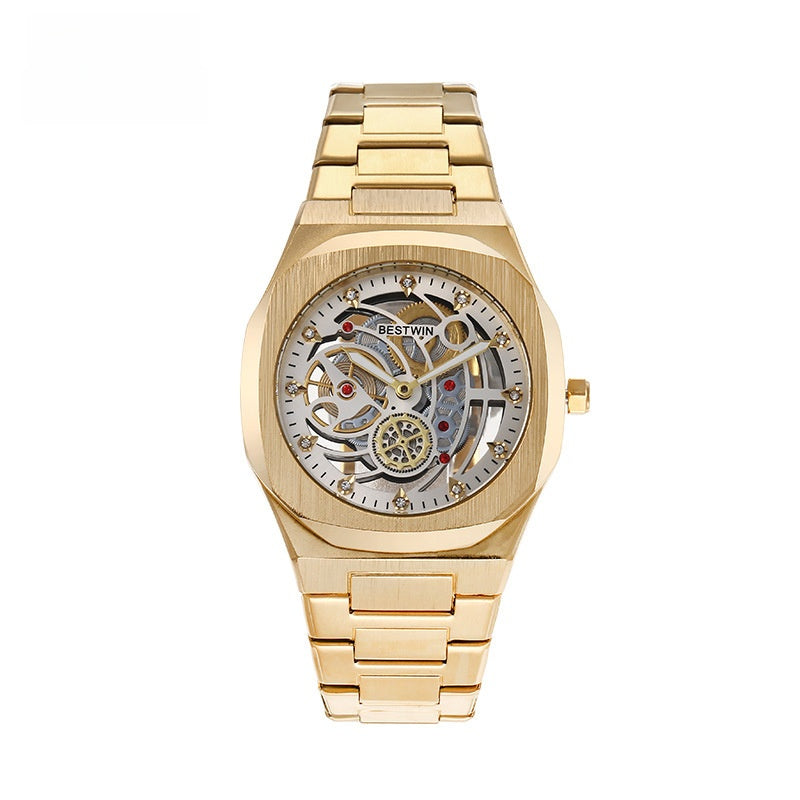 Men's Brushed Wrist Watch