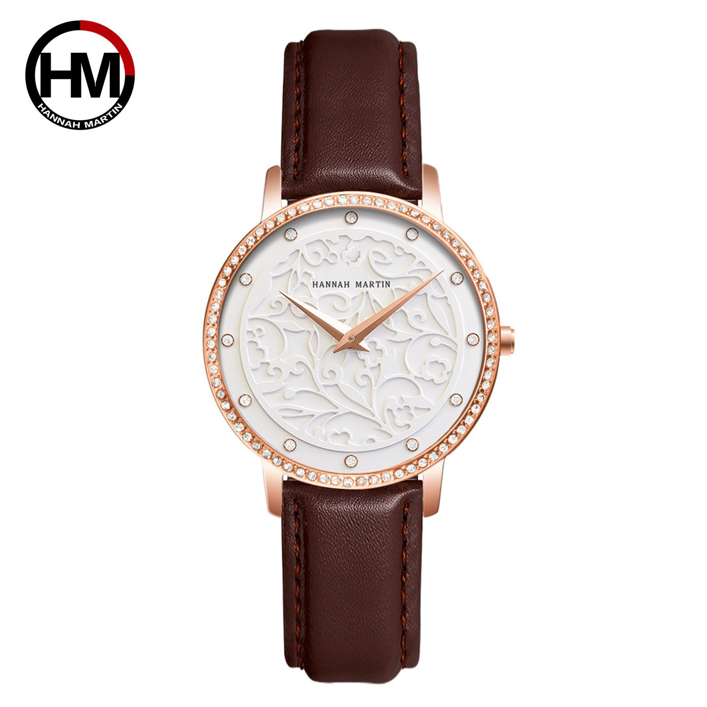 First Layer Cowhide Leather Strap Watch