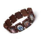 Wooden Bracelet Religious
