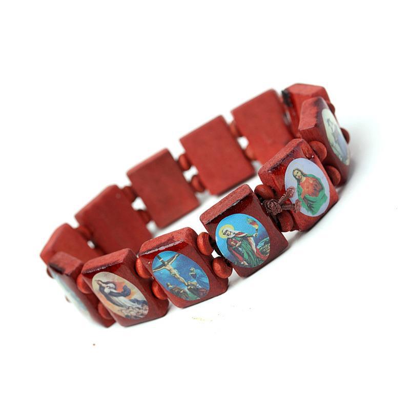 Wooden Bracelet Religious