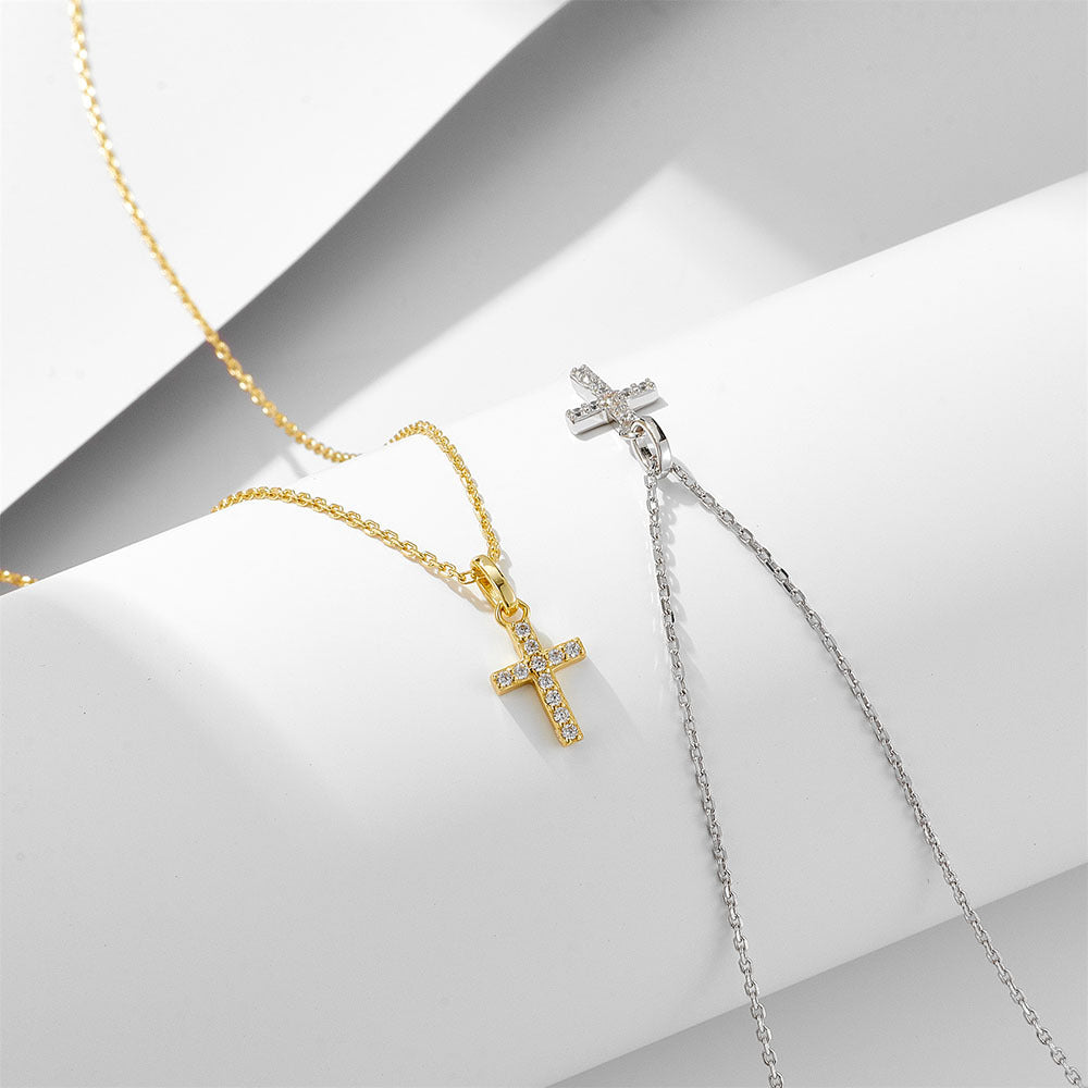 Diamond Cross Necklace