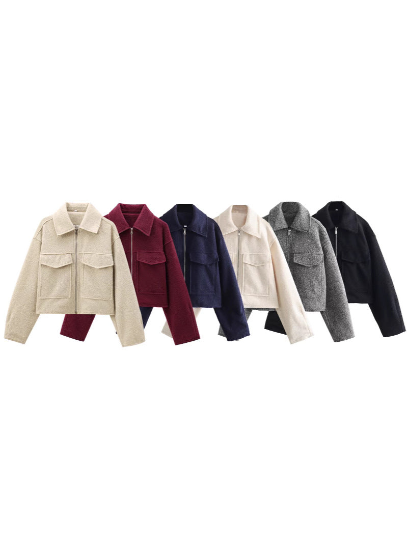 Chic and casual short jacket