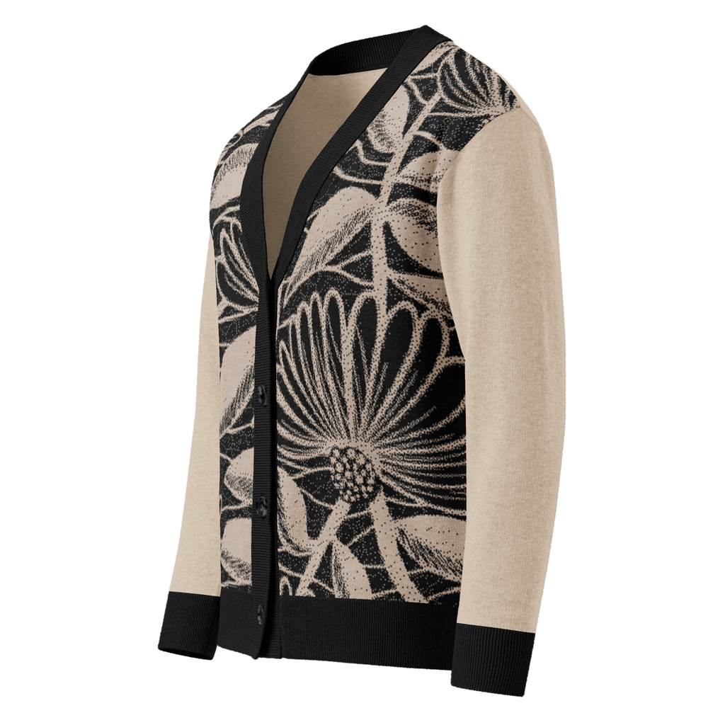 Floral Knitted cardigan