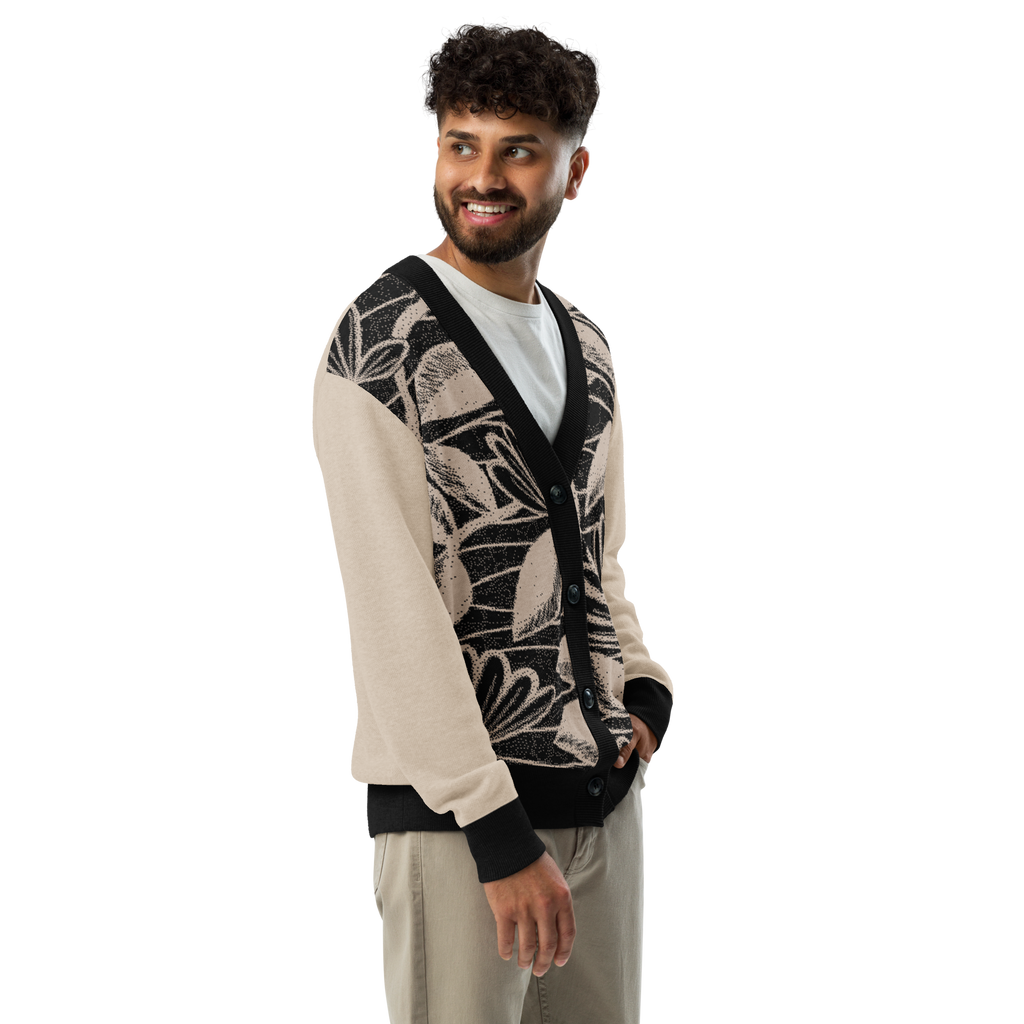 Floral Knitted cardigan