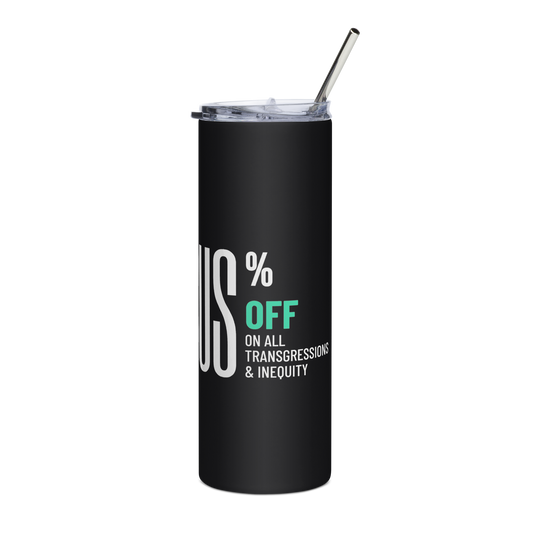 SUFFICIENT GRACE Stainless steel tumbler