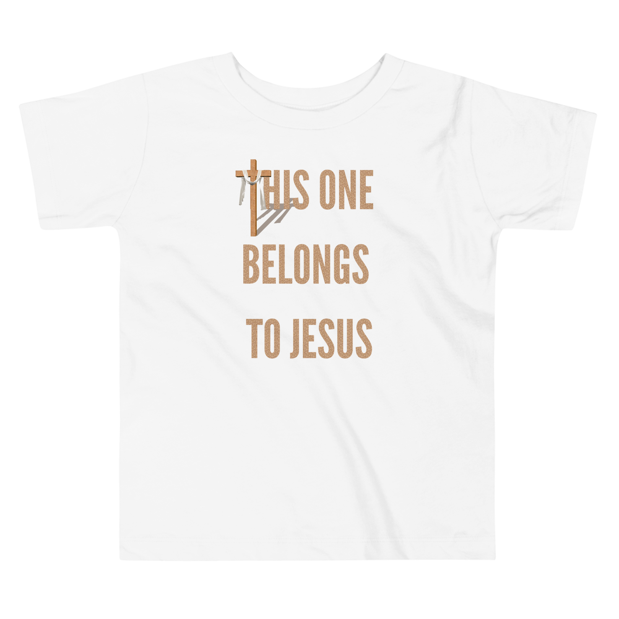 THIS ONE BELONGS TO JESUS Toddler Short Sleeve Tee