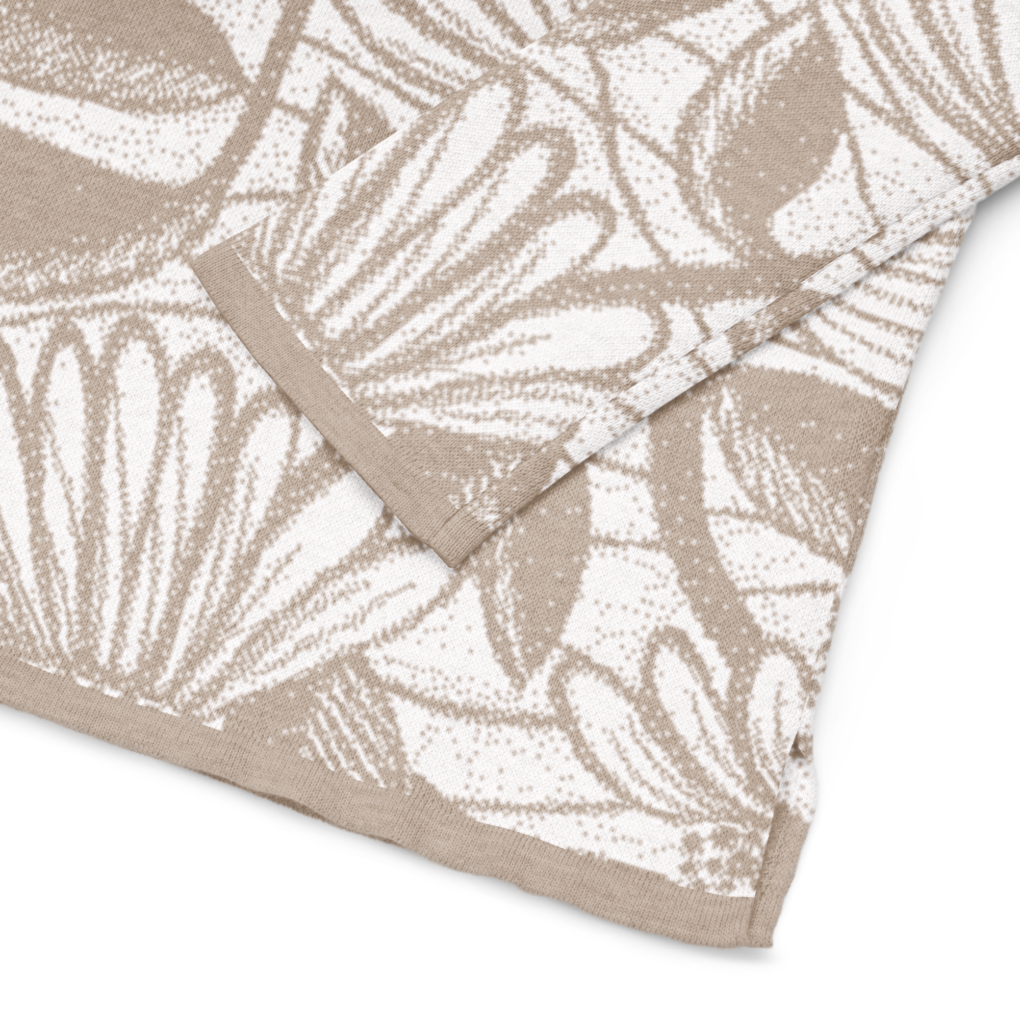 Women’s Vintage Floral straight bottom knitted sweater